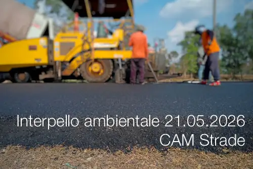 Interpello ambientale 21.05.2026_CAM Strade Interpello ambientale 21.05.2026_CAM Strade